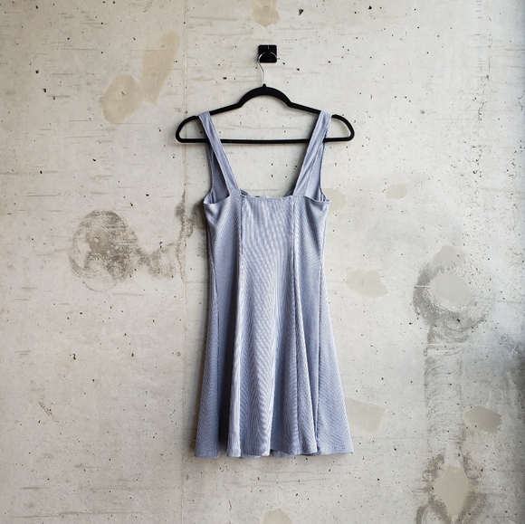 WAYF Serafina Corset Top Ribbed Knit Dress (S) - Picture 5 of 7